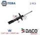 453036 Shock Absorbers Struts Shockers Front Daco Germany 2pcs New