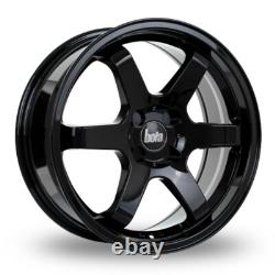 4X Renault Clio Sport 2006 to 2012 Alloy Wheels & Tyres 18 Bola B1 Gloss B