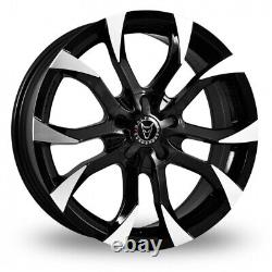 4X Renault Clio Sport 2006 to 2012 Alloy Wheels & Tyres 18 Wolfrace Assass