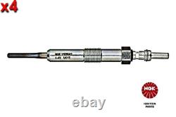 4x Glow Plug NGK Fits DACIA INFINITI MERCEDES NISSAN RENAULT 05-21 110655687R