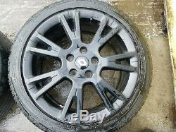 4x MK3 RENAULT CLIO SPORT RS 17 7.5J 5-STUD BLACK ALLOY WHEELS TYRES 215/45/17