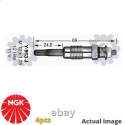 4x New Glow Plug For Renault Volvo Clio I B C57 5 357 F8q 678 F8q 730 F8q 732