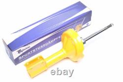 4x Sport Shock Absorbers Gas Pressure Front Rear for Renault Clio 2 -58mm