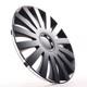 4x Wheel Trims 14 Inch Hub Caps Covers Wind Black schwarz for Citroen Ford Lan