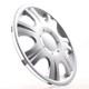 4x Wheel Trims 16 Inch Hub Caps Covers Ibiza silber for Citroen Ford Lancia MI