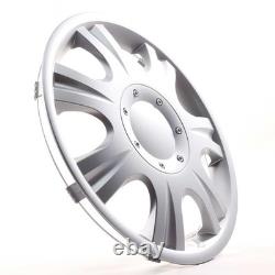 4x Wheel Trims 16 Inch Hub Caps Covers Ibiza silber for Citroen Ford Lancia MI 4x Wheel Trims 16 Inch Hub Caps Covers Ibiza silber for Citroen Ford Lancia MI