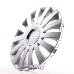 4x Wheel Trims 16 Inch Hub Caps Covers Sail Plus silber for Citroen Ford Lanci