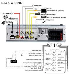 5.1in 1DIN Car Radio Stereo Bluetooth FM USB TF Touch Screen MP5 Player WithCamera