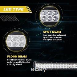 50 Inch 288W LED Bar Combo Beam Straight Work Light for 4WD Pickup Rv Utv