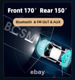 5K 11.3 Wireless CarPlay Android Auto Dash Cam Front Rear Parking Monitoring