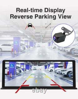 5K 11.3 Wireless CarPlay Android Auto Dash Cam Front Rear Parking Monitoring