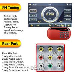 6.2 Car player 2Din Car DVD Radio Mirror Link Autoradio Stereo USB/TF/Bluetooth