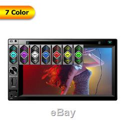 6.2 Car player 2Din Car DVD Radio Mirror Link Autoradio Stereo USB/TF/Bluetooth