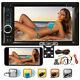 6.2 Inch Double DIN In dash Car Stereo Radio DVD CD LCD Player Bluetooth +Camera