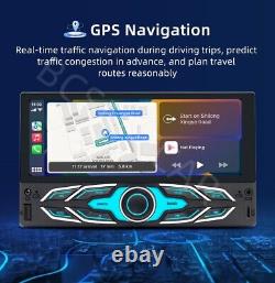 6.86 Android 13 Car Stereo GPS Navigation FM Radio Player Unit CarPlay 2DIN