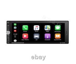 6.9in Single 1 Din Car Radio Stereo For Apple Carplay Android Auto BT FM 2+32G