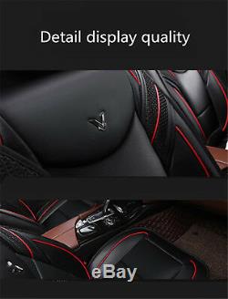 6D Full Surrounded Seat Cover Cushion Protector Seat Mat Front & Rear For Car