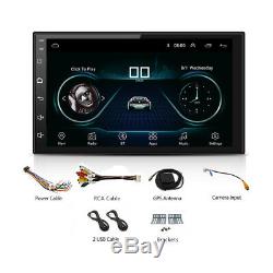 7 2 Din Android 8.1 Car Stereo Radio GPS Wifi 3G/4G BT DAB Mirror Link OBD