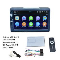 7'' In-Dash Car SUV HD 1080P GPS Navigation Wifi Bluetooth MP5 Player FM Android