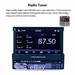 7 Touch Screen Singel Din Car MP5 Player Radio Stereo GPS Sat Nav 8G Map Card