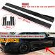 78.7 Universal Car Side Skirt Extension Rocker Panel Splitter Protector Lip UK
