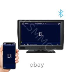 7IN Touch Screen Dash Cam GPS Car DVR Video Recorder For CarPlay Android Auto