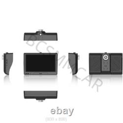 7IN Touch Screen Dash Cam GPS Car DVR Video Recorder For CarPlay Android Auto