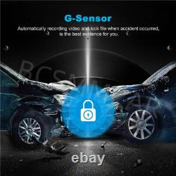 7IN Touch Screen Dash Cam GPS Car DVR Video Recorder For CarPlay Android Auto