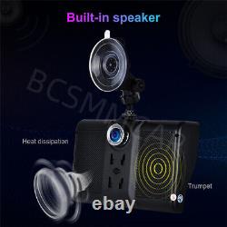 7IN Touch Screen Dash Cam GPS Car DVR Video Recorder For CarPlay Android Auto