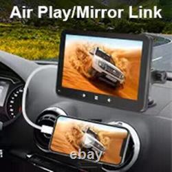 7in Portable Monitor Car Stereo Radio Video Player FM BT WIFI CarPlay withCamera