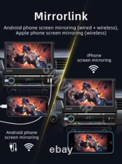 7in Wireless Carplay Android Auto Car Radio Stereo GPS Navigation Wifi Bluetooth