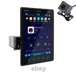 9.5 1 Din Car Stereo Radio FM Touch Screen BT Hands-free MP5 Player +Camera
