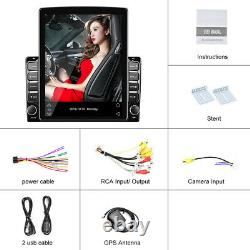 9.7in 2DIN Android 9.1 Car Radio Stereo MP5 Player GPS Sat Nav FM WiFi Bluetooth