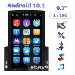 9.7in 2DIN Car Stereo Radio Android10 GPS NAV WiFi Vertical Screen MP5 Player