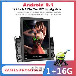 9.7in Touch Screen Car Stereo Radio WiFi MP5 Player Android 9.1 GPS Navigation