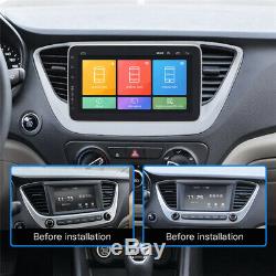 9 Car Stereo Radio 1 Din FM GPS Navi MP5 Player Touch Screen Android 8.1 16GB