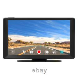 9in Portable Dash Cam Car DVR Night Vision Car Camera Monitor For Apple Carplay