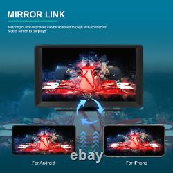 9in Portable Dash Cam Car DVR Night Vision Car Camera Monitor For Apple Carplay