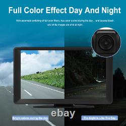 9in Portable Dash Cam Car DVR Night Vision Car Camera Monitor For Apple Carplay