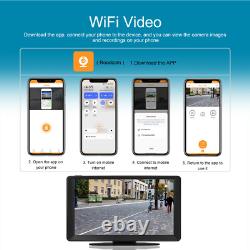 9in Portable Dash Cam Car DVR Night Vision Car Camera Monitor For Apple Carplay 9in Portable Dash Cam Car DVR Night Vision Car Camera Monitor For Apple Carplay