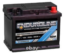 AGM Battery fits RENAULT CAPTUR CLIO SCENIC TWINGO Stop Start 027 AGM