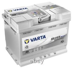 AGM Car Battery fits RENAULT CAPTUR CLIO SCENIC TWINGO Stop Start Varta