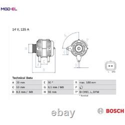 ALTERNATOR 0 986 084 060 FOR RENAULT CLIO/MIO/IV/Hatchback/Van/Sport/Tourer 1.5L