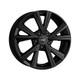 Alloy Wheel Mak Qvarz For Renault Clio Sport Rs 7x17 5x108 Gloss Black Jp8