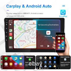 Android 13 Car Radio Carplay Multimedia Player HD Touch Screen GPS WiFi 2+64G