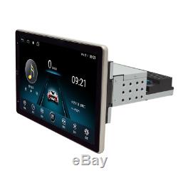 Android 8.1 10.1In 1Din Rotatable Screen Car Stereo Radio GPS Wifi 3G 4G BT DAB