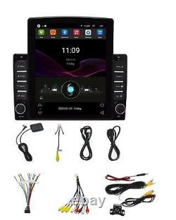 Android 8.1 10.1In 1Din Touch Screen Car Stereo Radio GPS Wifi BT with4LED Camera