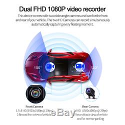 Android 8.1 10 Streaming Car Wifi 4G GPS DVR Dual FHD Video Recorder Dash Cam