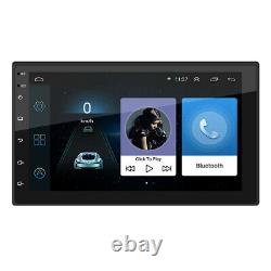 Android 8.1 2DIN 7 MP5 Player GPS Wifi Bluetooth Car Stereo Radio Core 1G+16G