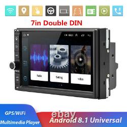Android 8.1 2Din Car Stereo Radio GPS Navigation Player WIFI 7 Inch Touch Screen